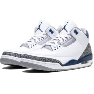 Air Jordan 3 Retro Midnight Navy - Sneaker basket homme femme - 2