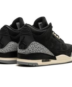 Air Jordan 3 Retro Off Noir - Sneaker basket homme femme - 3