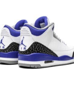 Air Jordan 3 Retro Racer Blue - Sneaker basket homme femme - 3