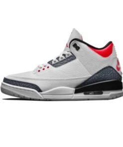 Air Jordan 3 Retro SE-T CO.JP Fire Red Denim - Sneaker basket homme femme - 1