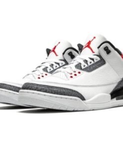 Air Jordan 3 Retro SE-T CO.JP Fire Red Denim - Sneaker basket homme femme - 2