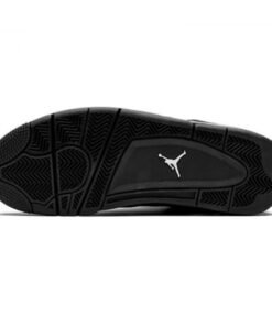 Air Jordan 4 Retro Black Cat (2020) - Sneaker basket homme femme - 4