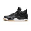 Air Jordan 4 Retro Laser Black Gum - Sneaker basket homme femme - 1