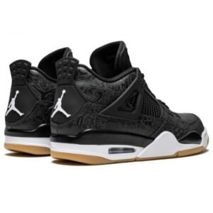 Air Jordan 4 Retro Laser Black Gum - Sneaker basket homme femme - 3