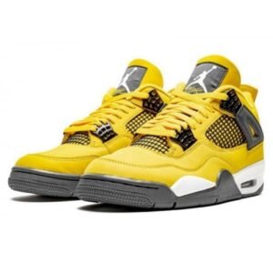 Air Jordan 4 Retro Lightning (2021) - Sneaker basket homme femme - 1