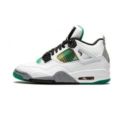 Air Jordan 4 Retro Lucid Green Rasta - Sneaker basket homme femme - 1