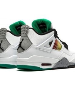 Air Jordan 4 Retro Lucid Green Rasta - Sneaker basket homme femme - 3