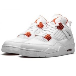 Air Jordan 4 Retro Metallic Orange - Sneaker basket homme femme - 2