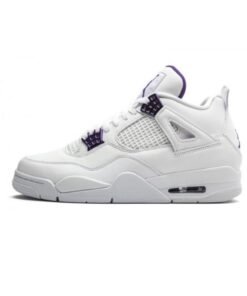 Air Jordan 4 Retro Metallic Purple - Sneaker basket homme femme - 1