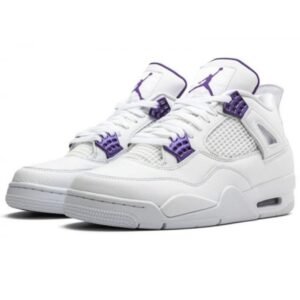 Air Jordan 4 Retro Metallic Purple - Sneaker basket homme femme - 2