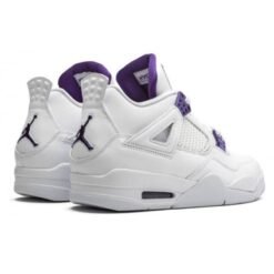 Air Jordan 4 Retro Metallic Purple - Sneaker basket homme femme - 3
