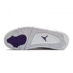 Air Jordan 4 Retro Metallic Purple - Sneaker basket homme femme - 4