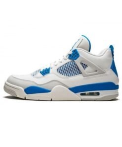 Air Jordan 4 Retro Military Blue (2012) - Sneaker basket homme femme - 1