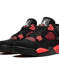 Air Jordan 4 Retro Red Thunder - Sneaker basket homme femme - 2
