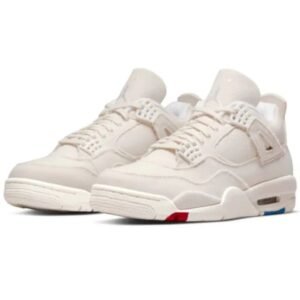 Air Jordan 4 Retro (Sail) Blank Canvas - Sneaker basket homme femme - 2