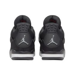 Air Jordan 4 Retro SE Black Canvas - Sneaker basket homme femme - 4