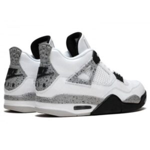 Air Jordan 4 Retro White Cement (2016) - Sneaker basket homme femme - 3