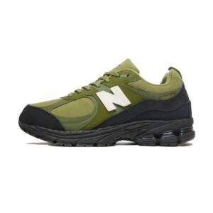 New Balance 2002R The Basement Olive Black - Sneaker basket homme femme - 1