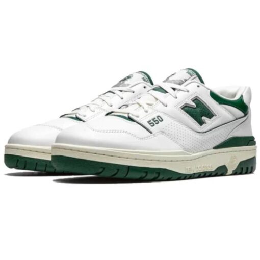 New Balance 550 Aime Leon Dore White Green - Sneaker basket homme femme - 2