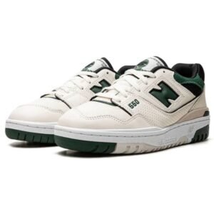 New Balance 550 Sea Salt Pine Green - Sneaker basket homme femme - 2