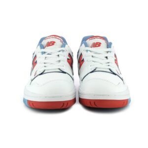 New Balance 550 White Blue Red - Sneaker basket homme femme - 3