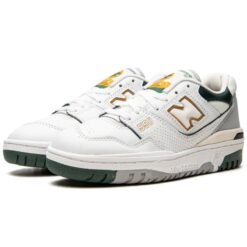 New Balance 550 White Nightwatch Green - Sneaker basket homme femme - 2