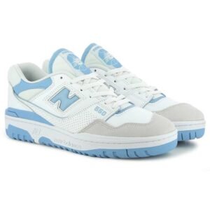 New Balance 550 White University Blue Grey Toe - Sneaker basket homme femme - 2