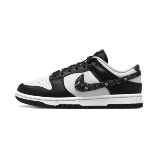 Nike Dunk Low Black Paisley - Sneaker basket homme femme - 1