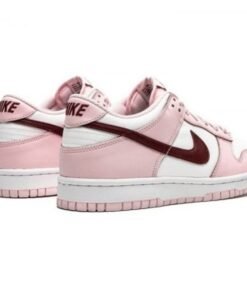 Nike Dunk Low Pink Foam Red White - Sneaker basket homme femme - 3