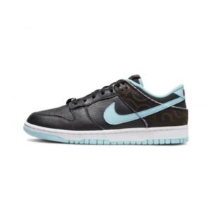 Nike Dunk Low SE Barber Shop Black - Sneaker basket homme femme - 1