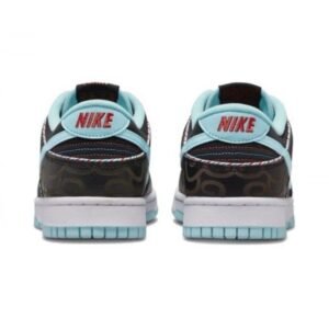 Nike Dunk Low SE Barber Shop Black - Sneaker basket homme femme - 3