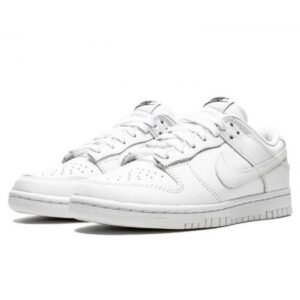 Nike Dunk Low Triple White - Sneaker basket homme femme - 2