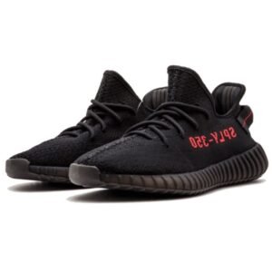 Yeezy Boost 350 V2 Black Red - Sneaker basket homme femme - 2