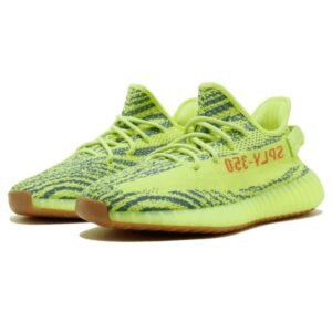 Yeezy Boost 350 V2 Semi Frozen Yellow - Sneaker basket homme femme - 2