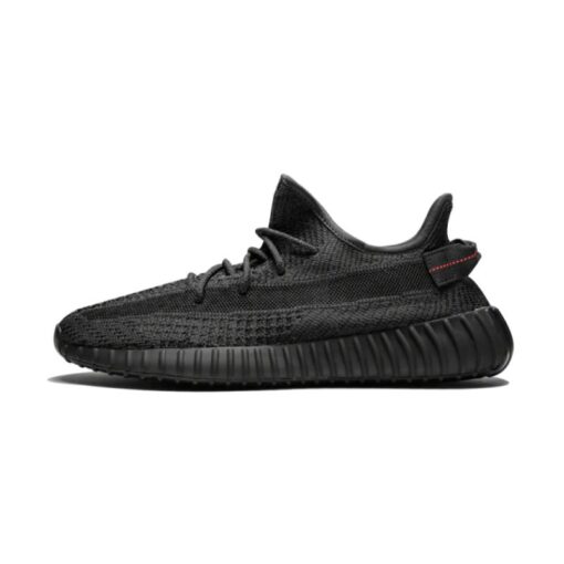 Yeezy Boost 350 V2 Black (Non-Reflective) - Sneaker basket homme femme - 1