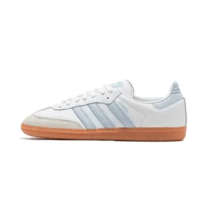 Adidas Samba OG White Halo Blue Gum - Sneaker basket homme femme - 1