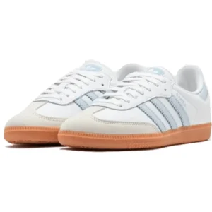 Adidas Samba OG White Halo Blue Gum - Sneaker basket homme femme - 2