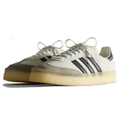 Adidas Clarks 8th Street Samba by Ronnie Fieg Kithmas White Black - Sneaker basket homme femme - 2