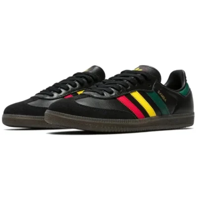 Adidas Samba OG Black Rasta - Sneaker basket homme femme - 2