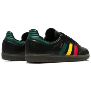 Adidas Samba OG Black Rasta - Sneaker basket homme femme - 3