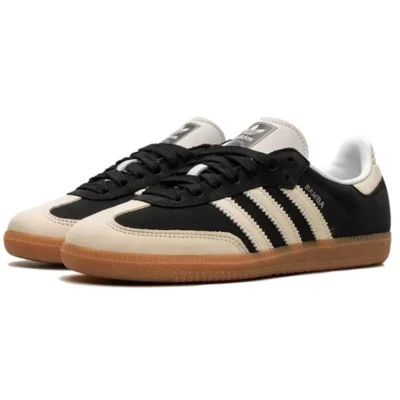 Adidas Samba OG Black Wonder White - Sneaker basket homme femme - 2