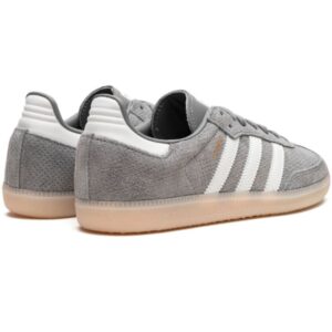 Adidas Samba OG Grey Bliss Orange - Sneaker basket homme femme - 3