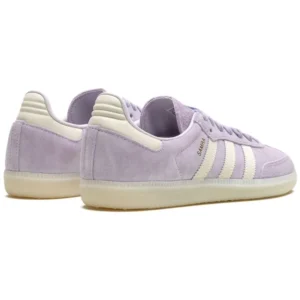 Adidas Samba OG Silver Dawn Chalk - Sneaker basket homme femme - 3