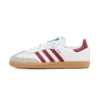 Adidas Samba OG White Burgundy Gum - Sneaker basket homme femme - 1