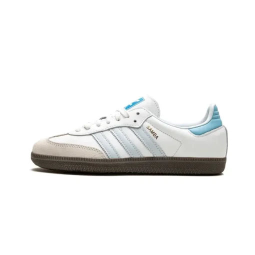 Adidas Samba OG White Halo Blue - Sneaker basket homme femme - 1