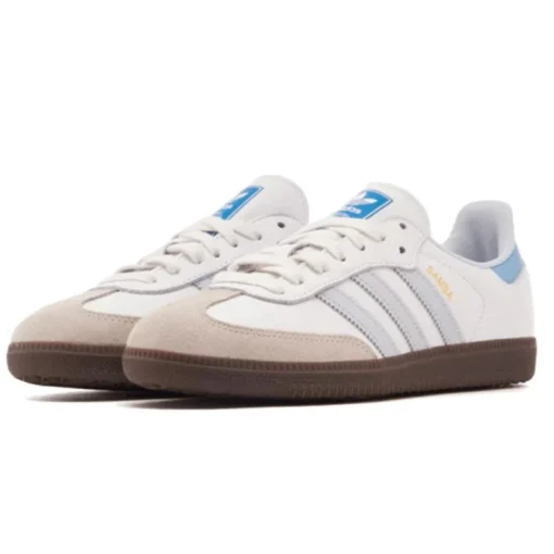 Adidas Samba OG White Halo Blue - Sneaker basket homme femme - 2