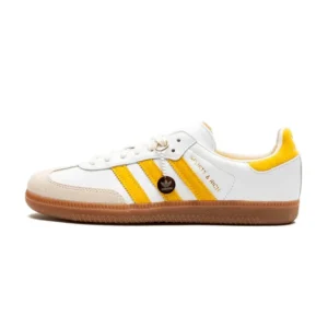 Adidas Samba Sporty & Rich White Bold Gold - Sneaker basket homme femme - 1