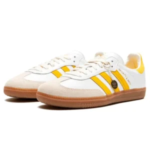 Adidas Samba Sporty & Rich White Bold Gold - Sneaker basket homme femme - 2