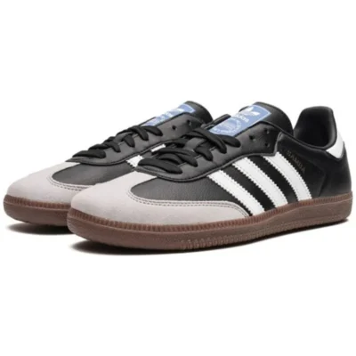 Adidas Samba Vegan Black Gum - Sneaker basket homme femme - 2