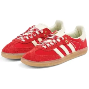 Adidas Samba Wales Bonner Red White - Sneaker basket homme femme - 2